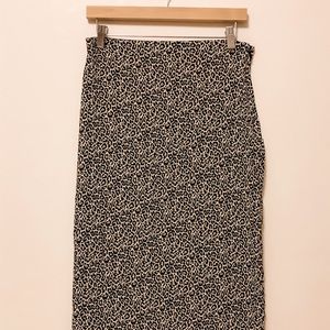 American Eagle Cheetah Pattern Skirt
